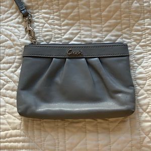 Mini Coach Wristlet/Clutch